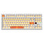 ATTACK SHARK X87 ULTRA Wireless Mechanical Keyboard With 8K Wireless Receiver - Iced Orange