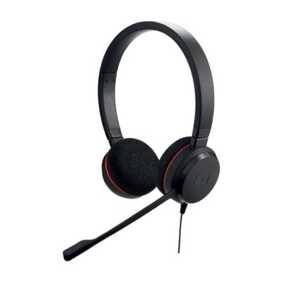 سماعة رأس  Jabra Evolve 20 MS ستيريو سماعة رأس  بسلك  يو اس بي/ أسود