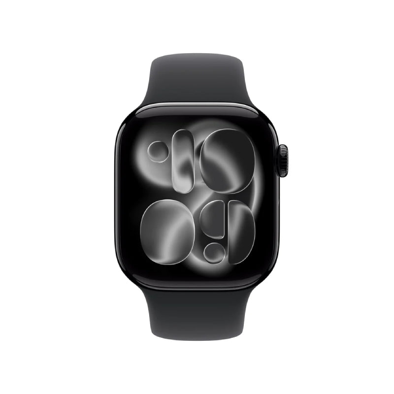 Apple Watch Series 11 - LTPO OLED / 64GB / 46mm / Bluetooth / Wi-Fi + Cellular / Small/Medium / Jet Black Aluminum Case