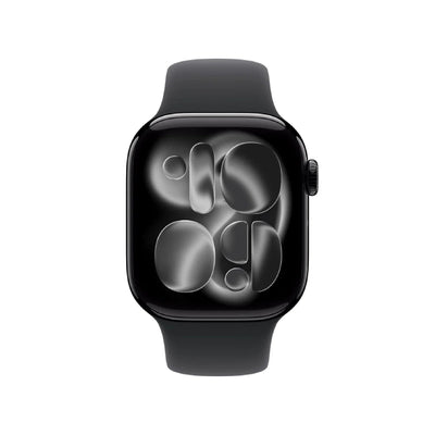 Apple Watch Series 11 - LTPO OLED / 64GB / 46mm / Bluetooth / Wi-Fi / Medium /Large / Jet Black Aluminum Case With