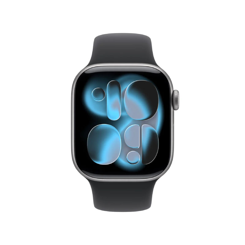 Apple Watch Series 11 - LTPO OLED / 64GB / 46mm / Bluetooth / Wi-Fi + Cellular / Medium/Large / Space Grey Aluminum