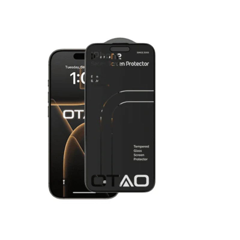 OTAO Rock Glass Anti-Privacy (Full Cover) Screen Protector for iPhone 17 Pro