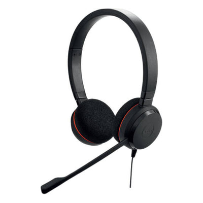 سماعة رأس  Jabra Evolve 20 UC ستيريو سماعة رأس  بسلك  يو اس بي/ أسود