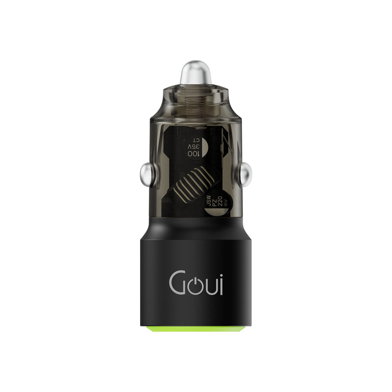 Gui Charger GOUI Gear 65W Car Charger - 65W / USB-A/USB-C / Transparent – WIBI ...