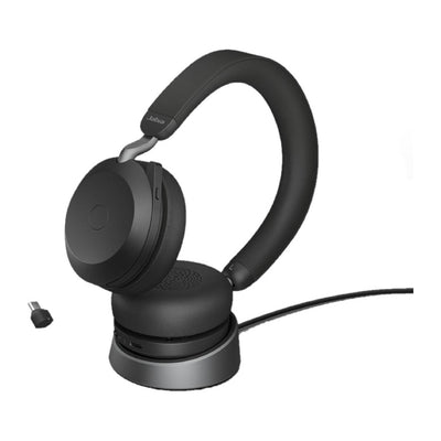 سماعة رأس  Jabra Evolve2 75 Link 380c UC ستيريو سماعة رأس  لاسلكي  أسود