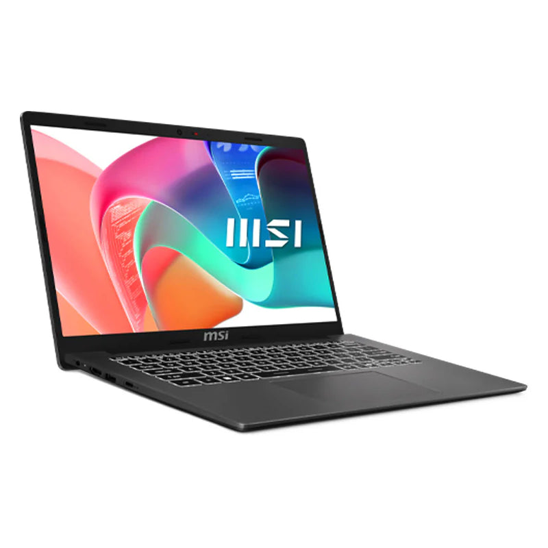 MSI Modern 14 F1MG - 14 بوصة بدقة FHD / كور / ذاكرة وصول عشوائي (RAM) سعة 16 جيجابايت  512 جيجابايت  إس إس دي NVMe م.2) / ويندوز 11  التشغيل ويندوز 11 هوم