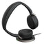 Jabra Evolve2 65 Flex Link MS Stereo Headphone with Wireless Charger - Wireless / Black