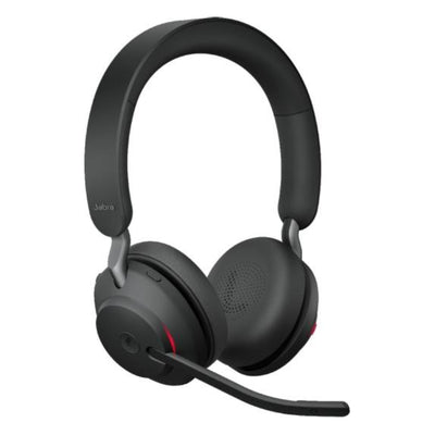 سماعة رأس  Jabra Evolve2 65 Link 380c MS ستيريو سماعة رأس  لاسلكي  أسود