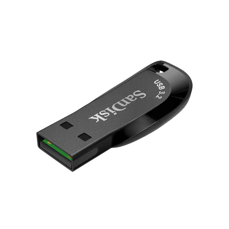 SanDisk Ultra Shift Flash Drive - 256GB / Up to 100MB/s / USB 3.2 Gen 1 / Black