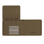 PROMATE Anti-Loss Slim Leather Wallet with RFID Protection & Smart Tracking - Brown