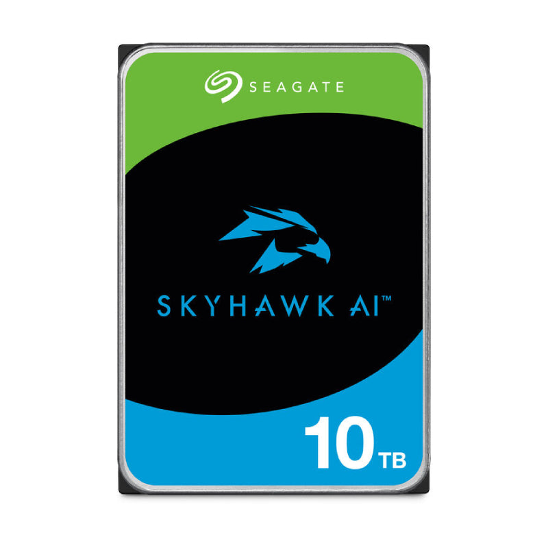 Seagate SkyHawk AI Surveillance HDD - 10TB / 7200 rpm / 245 MB/s / SATA III / 3.5" Internal Surveillance HDD