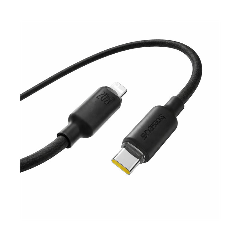 Baseus Foamed Silicone Fast Charging Cable - 1 Meter / 100W / Black