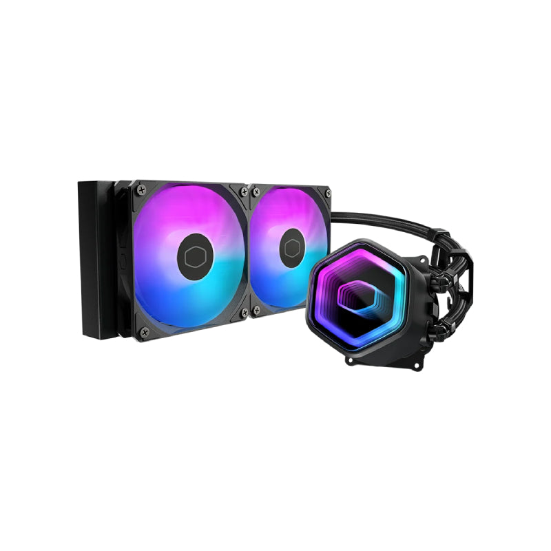 COOLER MASTER MasterLiquid 240 Core II Series Liquid Cooler - Black