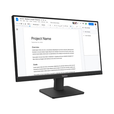 Lenovo ThinkVision S22-4e - 21.5" FHD / 4ms / 100Hz / D-Sub / HDMI 1.4 - Monitor