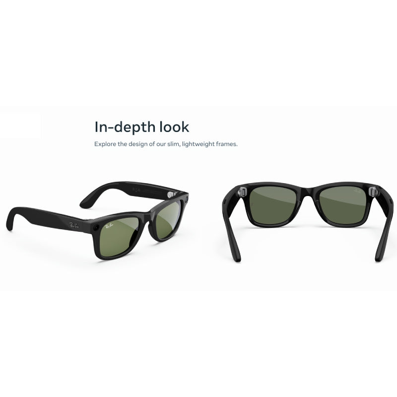 Ray-Ban Meta - Wayfarer Large (Gen 2) Bluetooth / Wi-Fi / Matte Black