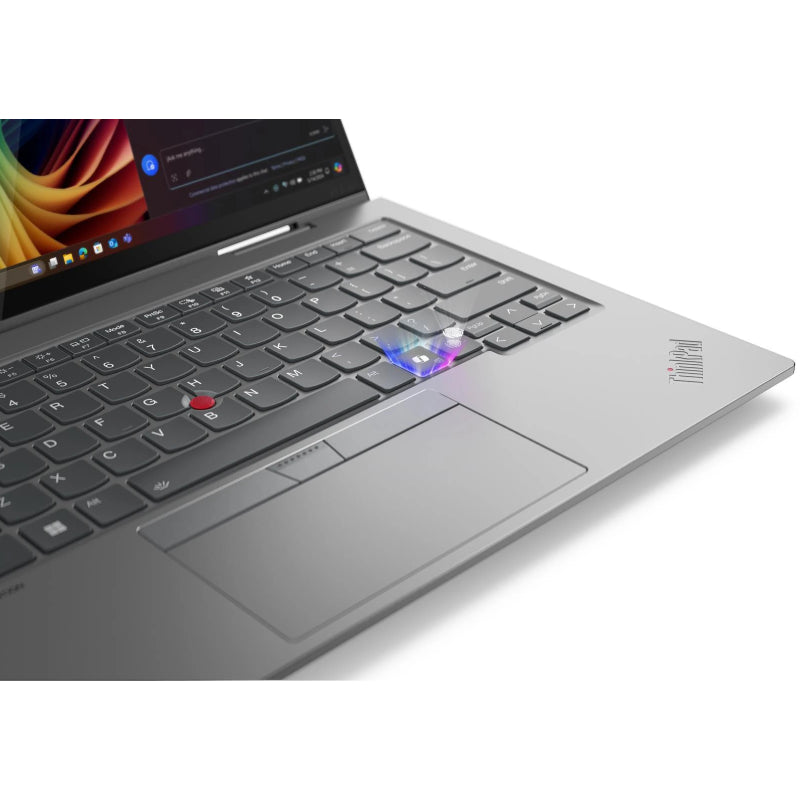 لينوفو ثينك باد 2-in-1 الجيل إصدار Aura Edition Copilot+ جهاز كمبيوتر  شاشة 14 بوصة WUXGA متعددة اللمس  ألترا V / 32 جيجابايت  سعة إس إس ديزين 1 تيرابايت  إس إس دي NVMe م.2) / تعزيز بالذكاء الاصطناعي، فوق إلى TOPS / ويندوز 11 برو قلم  لينوفو يوجا قلم  ضمان ثلاث سنوات  Eng/Arb - لابتوب