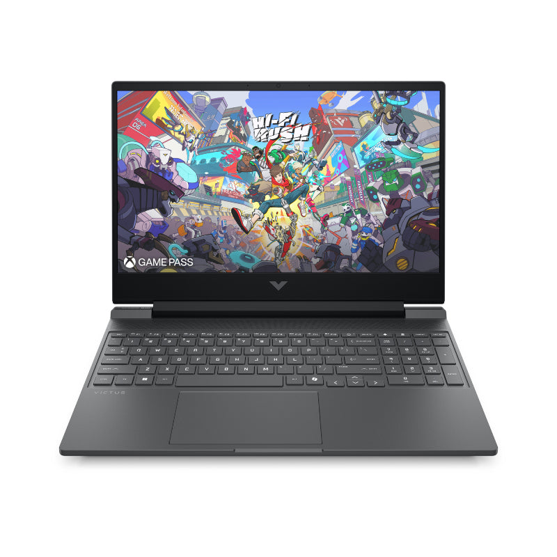 HP Victus 15-FB3025NE - 15.6" FHD / AMD Ryzen 7 7445HS / 16GB / 512GB (NVMe M.2 SSD) / RTX 3050 6GB GDDR6 / 1YW / English/Arabic Keys / Mica silver - Gaming Laptop