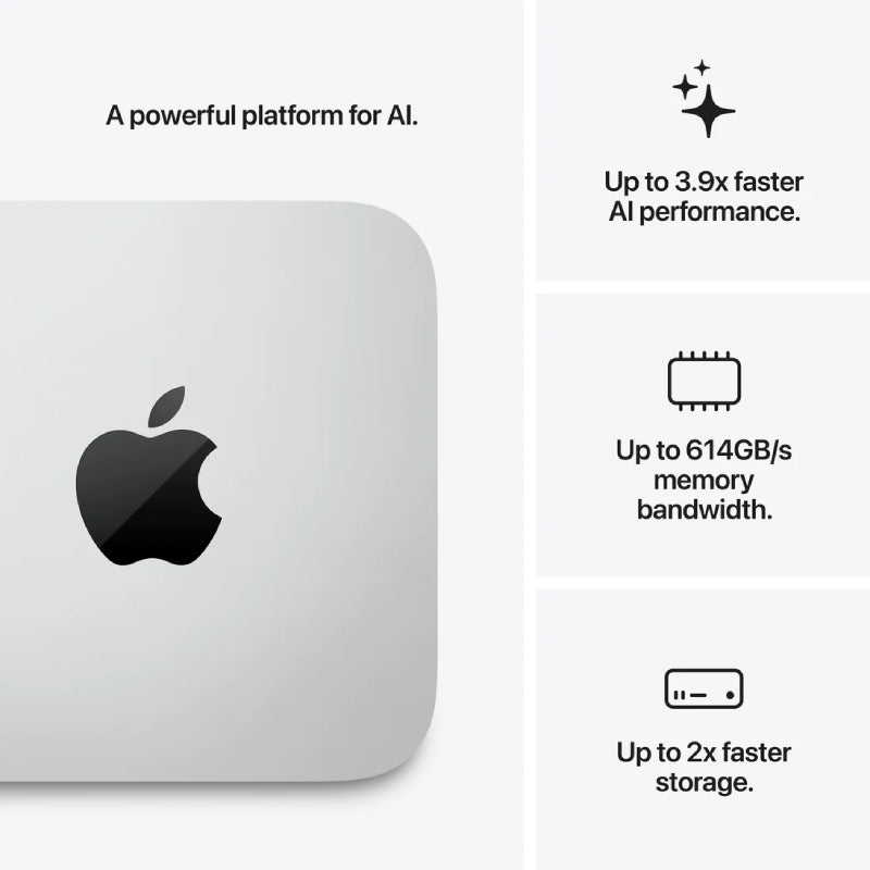 Apple Mac Studio - M5 Max / 18-Core CPU / 32-Core GPU / 16-Core Neural Engine / 36GB RAM / 512GB SSD / 1YW