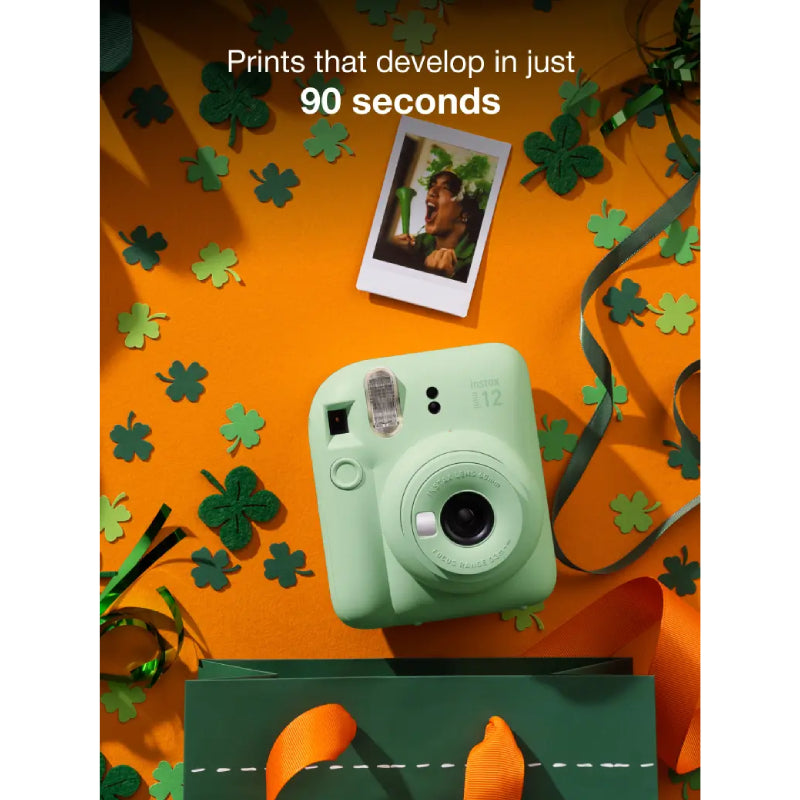 FUJIFILM Instax Mini 12 Instant Film Camera - Mint Green