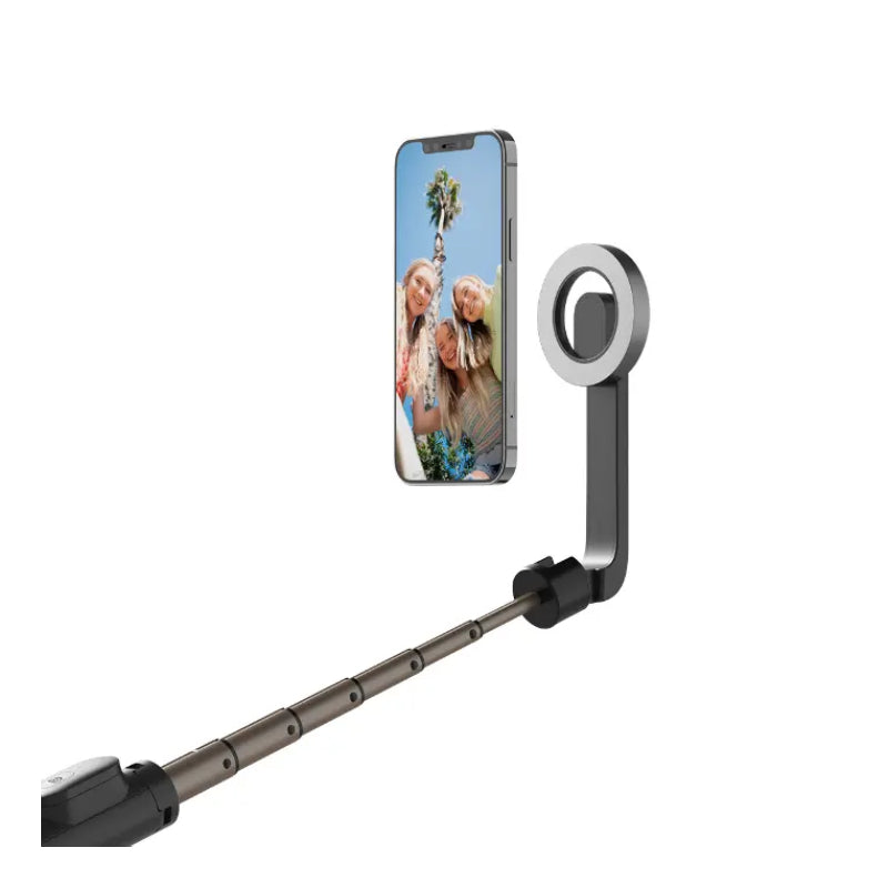 Porodo Magnetic Selfie Stick 64.5cm Extendable with Tripod