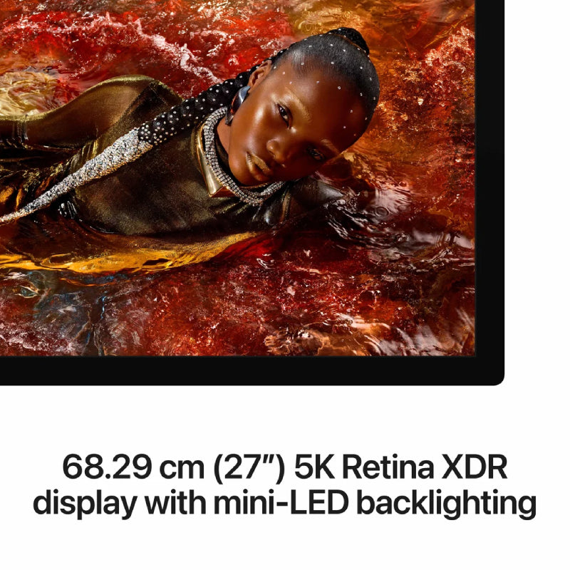 Apple Studio Display XDR With Tilt and Height Adjustable Stand - Standard Glass/ Thunderbolt 5 / 27.0