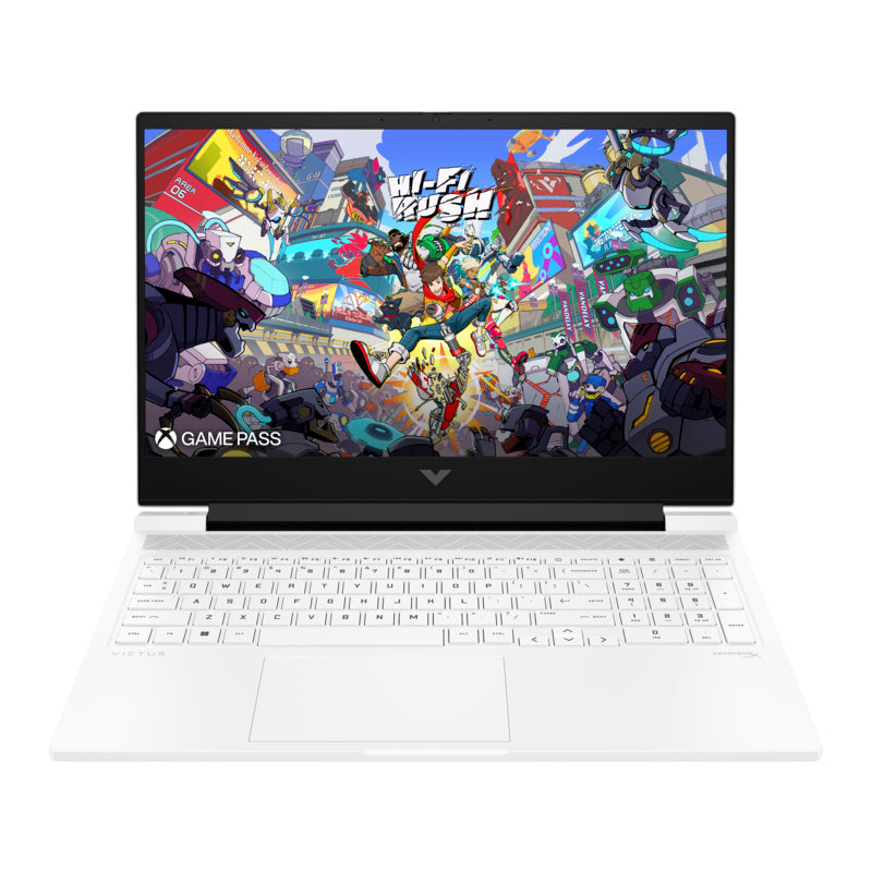 HP Victus Gaming Laptop 16-R1041NE - 16.1" FHD / i7 / 64GB / 512GB (NVMe M.2 SSD) / RTX 4050 6GB VGA / DOS (Without OS) / 1YW / Ceramic White - Laptop