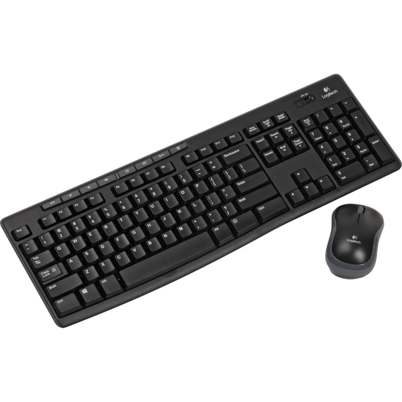 Logitech MK270 - 2.40GHz / Up to 10m / Wi-Fi / Arb/Eng - Keyboard & Mouse Combo