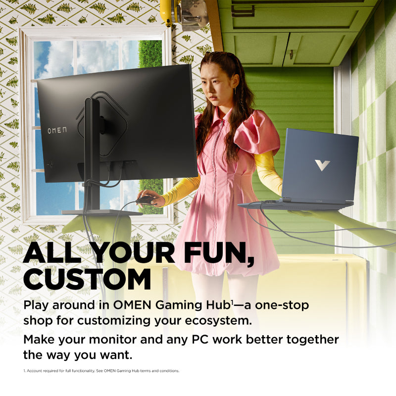HP OMEN 32c Curved Gaming Monitor - 31.5