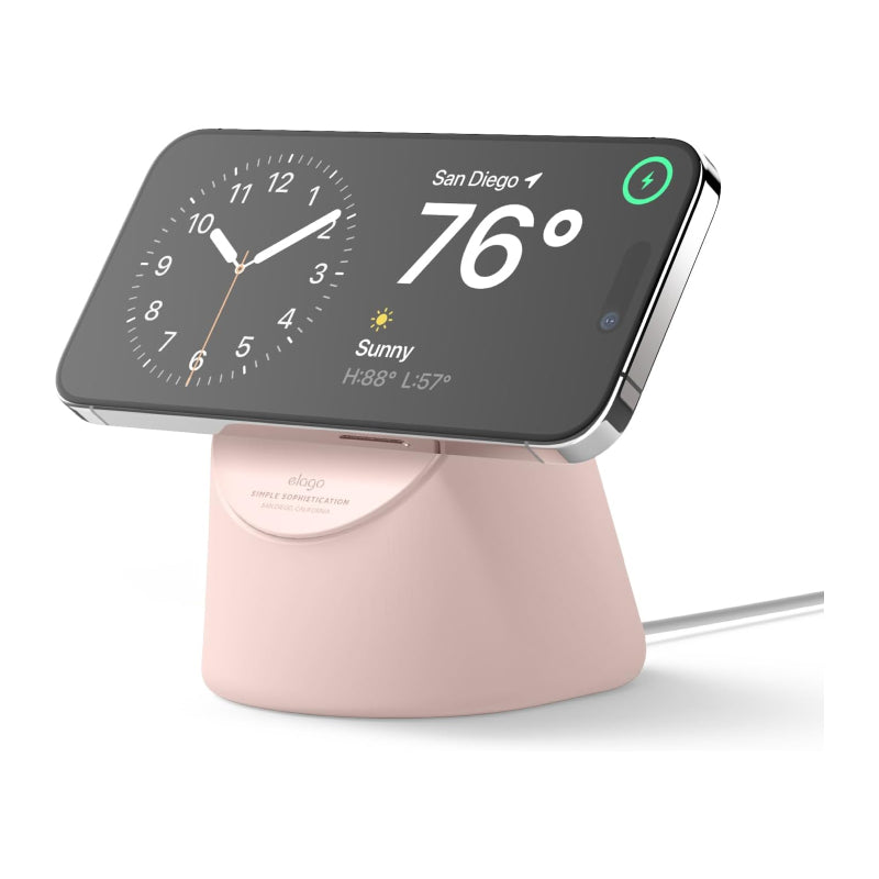 Elago MS1 Charging Stand for MagSafe - Sand Pink