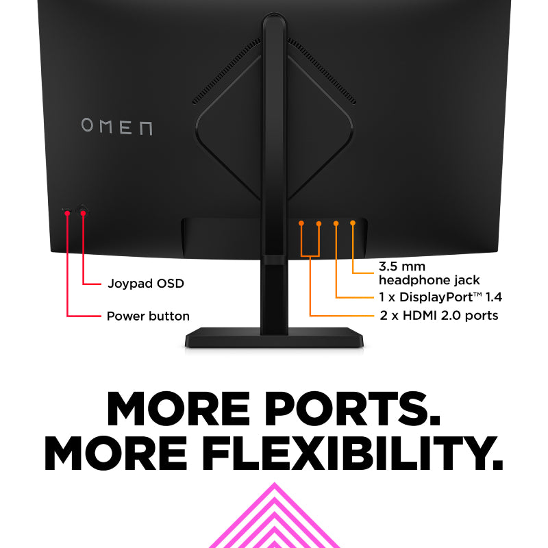 HP OMEN 32c Curved Gaming Monitor - 31.5