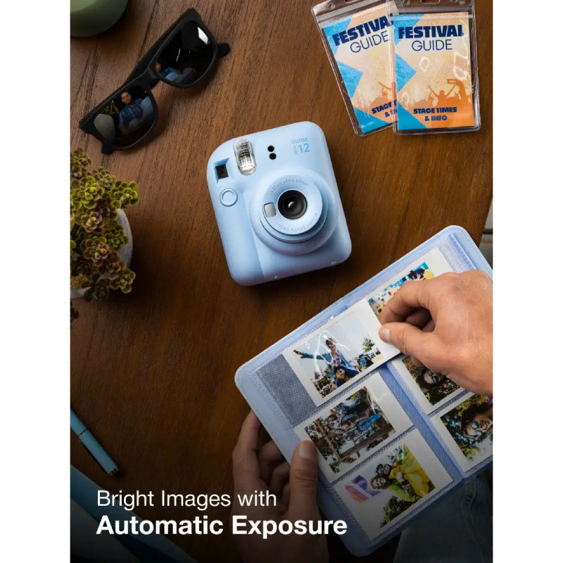 FUJIFILM Instax Mini 12 Instant Film Camera - Blue