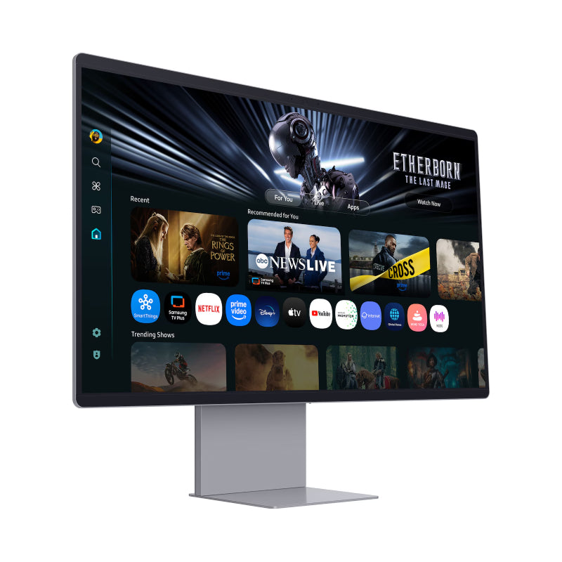 Samsung 32" Smart Monitor M9 M90SF 4K OLED Samsung Vision AI - 32.0" 4K / 0.03ms / Up to 165Hz / HDMI / Display Port / WiFi / Bluetooth / Speaker / Silver - Smart Monitor