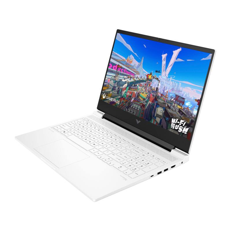 HP Victus Gaming Laptop 16-R1041NE - 16.1" FHD / i7 / 64GB / 1TB (NVMe M.2 SSD) / RTX 4050 6GB VGA / DOS (Without OS) / 1YW / Ceramic White - Laptop