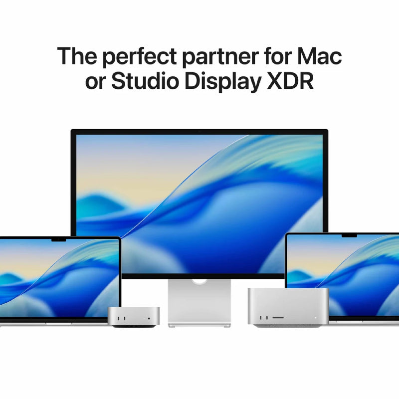 Apple Studio Display With Tilt and Height Adjustable Stand - Standard Glass/ Thunderbolt 5 / 27.0" 5K Retina / 600 nits / USB-C / (2026 Model)