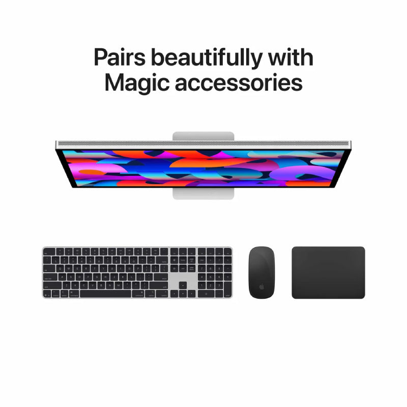Apple Studio Display With Tilt and Height Adjustable Stand - Standard Glass/ Thunderbolt 5 / 27.0" 5K Retina / 600 nits / USB-C / (2026 Model)