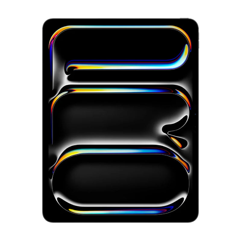 ابل برو M5 (2025) مع قياسي زجاج / 13'' / 256 جيجابايت / واي-فاي / فضاءهواتف  أسود  تابلت