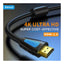 Jasoz T-A224 HDMI Cable Supports 4K@30Hz with Gold-Plated Connectors - 4K / 15 Meter / Black/Blue