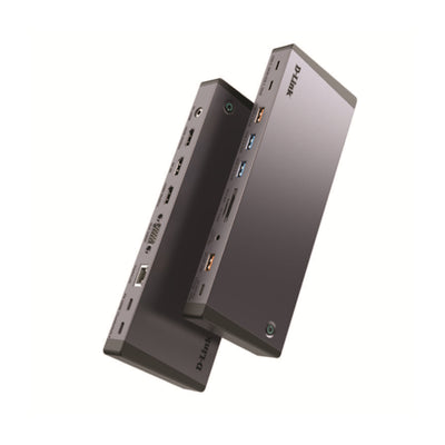 D-Link (DUB-C118) 18-in-1 USB-C Hub - USB-C / USB-A3.1 / USB 3.0 / HDMI / VGA / Gigabit RJ45