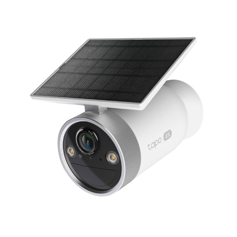 كاميرا  الأمان  "تي بي لينك C465" بطاريةمع بلت-ان - دقة 4K UHD / فوق إلى / اتصال ثنائي الاتجاه / كشف بالذكاء الاصطناعي / فيجن ليلية