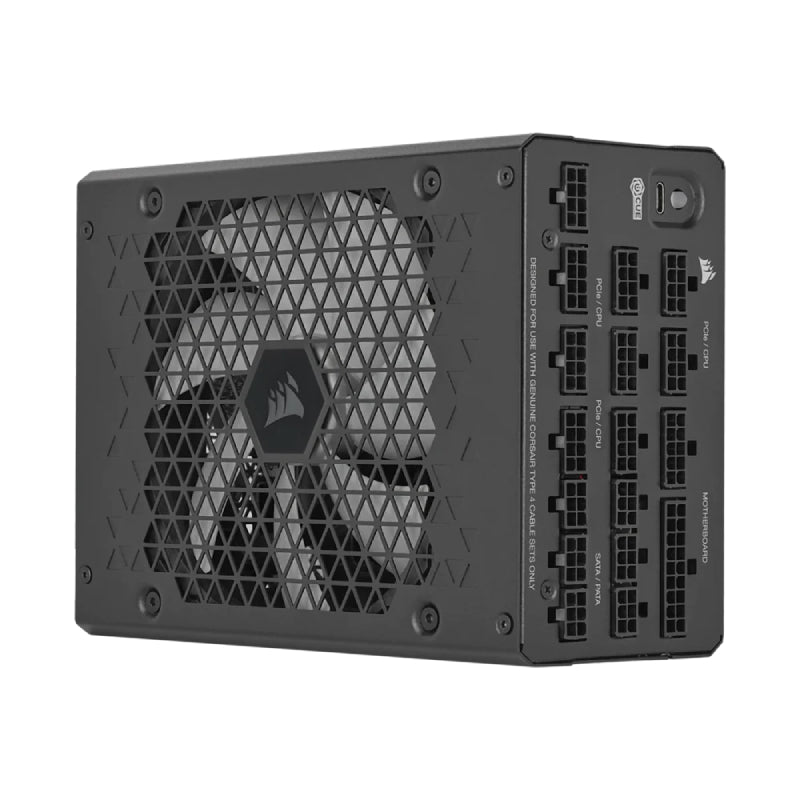 CORSAIR HX1200i Fully Modular Ultra-Low Noise Platinum ATX 1200W Power Supply (UK) - Black