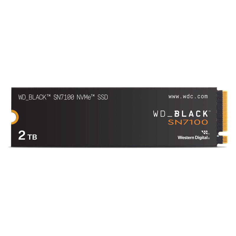 WD Black SN7100 NVMe SSD - 2TB / M.2 2280 / Up to 7,250MB/s / PCIe 4.0 - SSD (Solid State Drive)