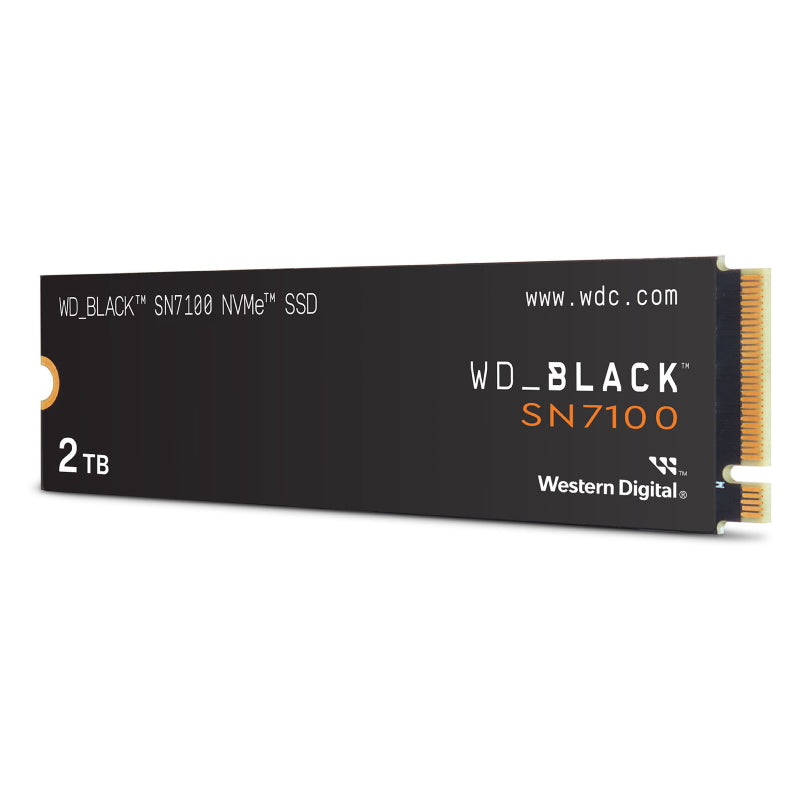 WD Black SN7100 NVMe SSD - 2TB / M.2 2280 / Up to 7,250MB/s / PCIe 4.0 - SSD (Solid State Drive)