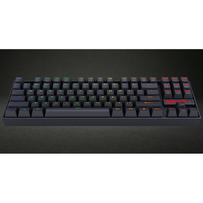 Redragon Kumara K552-RGB-B (TKL)  mechanical gaming keyboard - Wired / 87 Keys / Black
