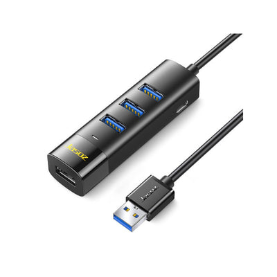 Jasoz T-F144 4 Port USB3.0 HUB - Black