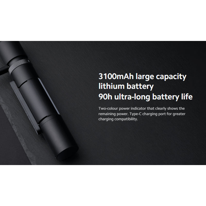 Xiaomi Multi-function Flashlight - 1000 Lumens / 90Hrs Long Battery Life / 3100mAh Battery
