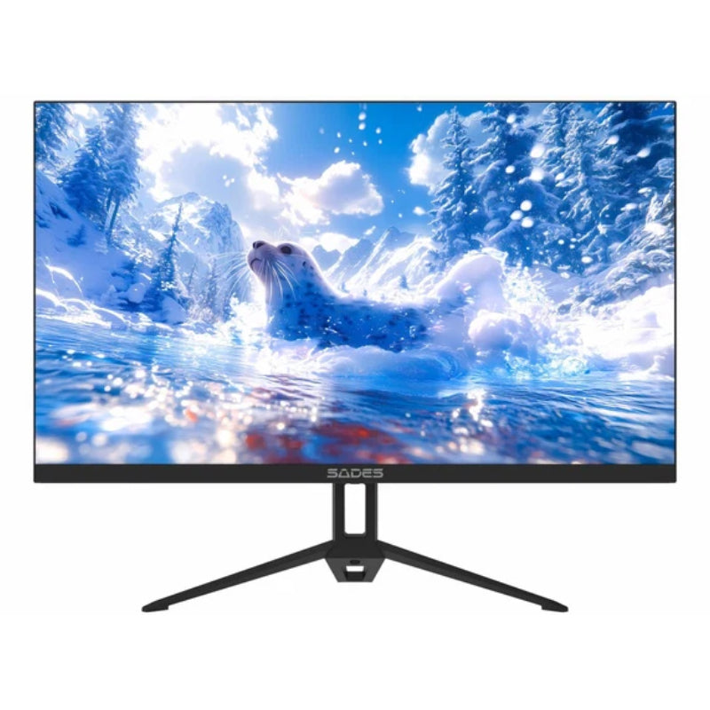 SADES SD-Seal SA-F05F22B Gaming Monitor - 22" FHD / 1ms / 144Hz / HDMI 2.1 / DisplayPort 1.4 / Black