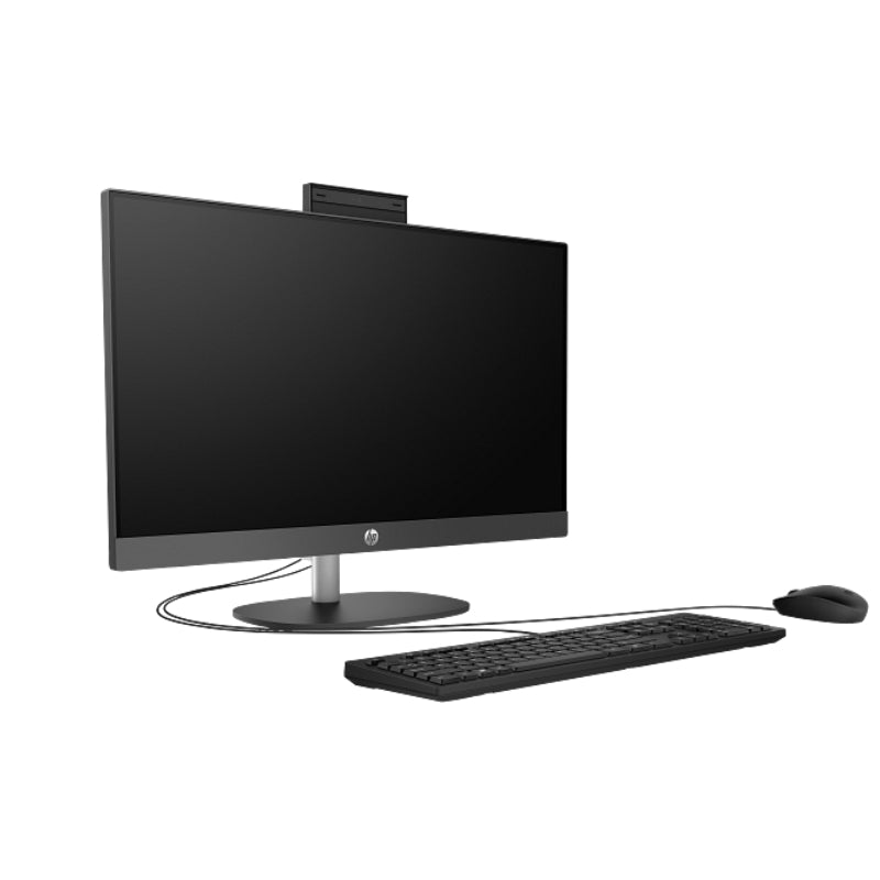 HP ProOne 240 G10 AIO - i7 / 16GB / 512GB (NVMe M.2 SSD) / 23.8" FHD Non-Touch / DOS (Without OS) / Integrated Intel Iris Xᵉ Graphics / 1YW / Black - Desktop