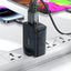 ACEFAST A44 PD65W PD65W GaN سريع  حائط شاحن - 2x يو اس بي/ 1x يو اس بي/ أسود اكسسوارات > طاقة محولات > عرض