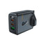 ACEFAST A44 PD65W PD65W GaN سريع  حائط شاحن - 2x يو اس بي/ 1x يو اس بي/ أسود اكسسوارات > طاقة محولات > عرض
