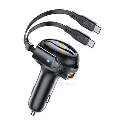 ACEFAST ACEFAST B13 Car Charger 53W / USB C / USB A Accessories > Mobiles & Tablets > Mobiles > Car Chargers